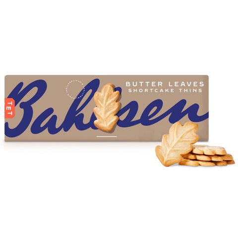 Bahlsen Butter Leaves Shortcake Biscuit Thins - 125g - British Snacks