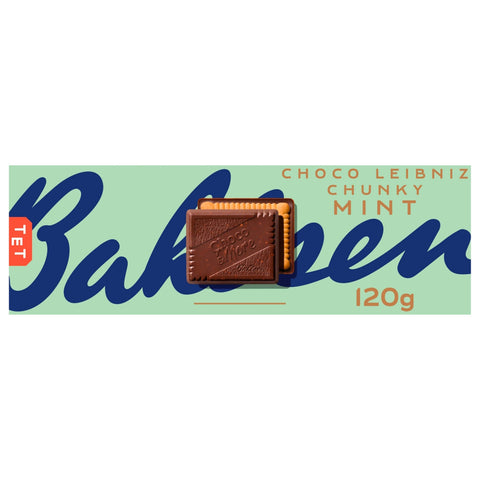 Bahlsen Choco Leibniz Chunky Mint 120g - British Snacks