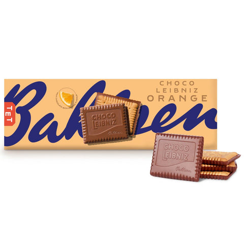 Bahlsen Choco Leibniz Orange Chocolate Biscuits - 111g - British Snacks