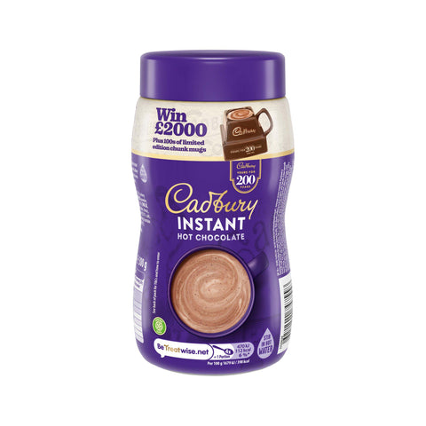 Cadbury Hot Chocolate Instant Jar - 300g - British Snacks