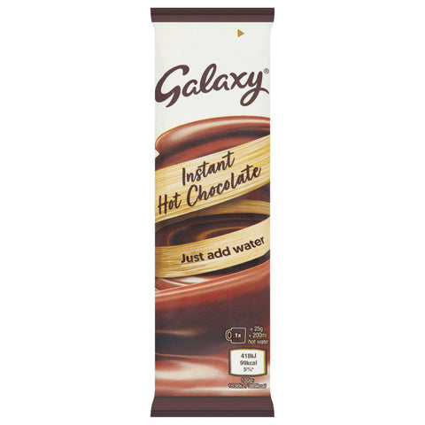 Galaxy Instant Hot Chocolate Sachet - 25g - British Hot Chocoalte