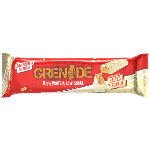 Grenade Carb Killa High Protein Bar White Chocolate Salted Peanut 60g - British Snacks