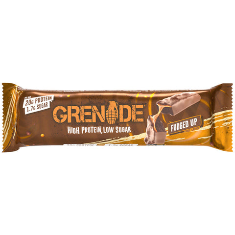 Grenade Carb Killa High Protein Low Sugar Bar Fudged Up 60g - British Snacks