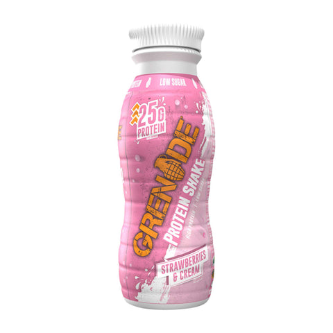 Grenade Carb Killa High Protein Shake Strawberries & Cream Flavoured 330ml - British Snacks