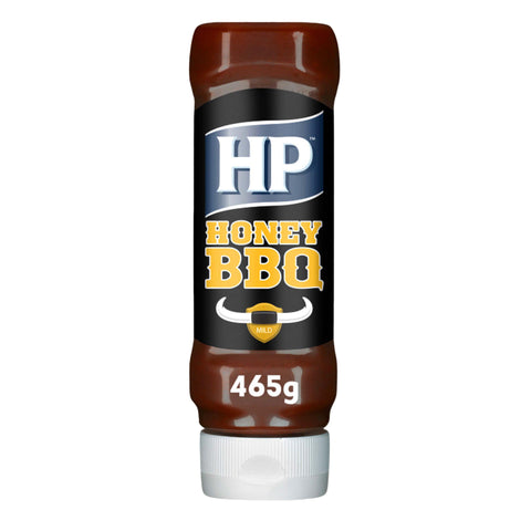 HP Honey Woodsmoke BBQ Sauce 465g - Classic British Sauce - British Snacks