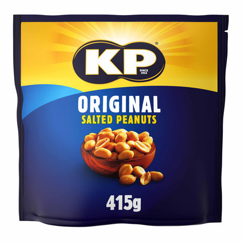 KP Original Salted Peanuts - 415g - British Snacks