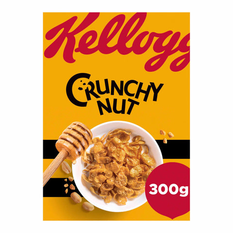 Kellogg's Crunchy Nut Original Breakfast Cereal - 300g - British Cereals for Expats