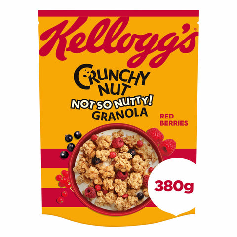 Kellogg's Crunchy Nut Red Berries Granola - 380g - British Cereals