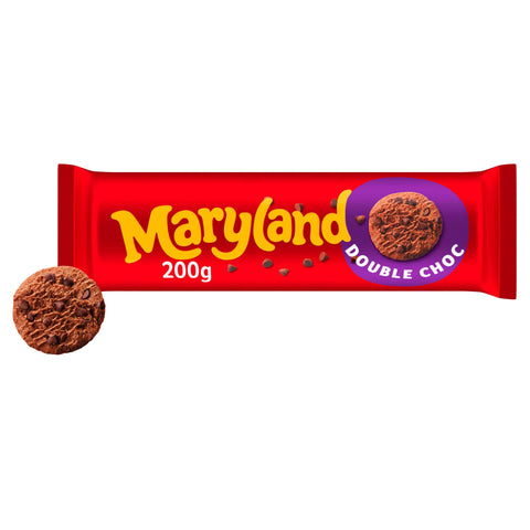 Maryland Cookies Double Chocolate 200g - British Snacks