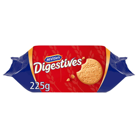 McVitie's Digestives The Original Biscuits - 225g - British Snacks