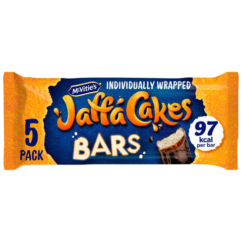 McVitie's Jaffa Cake Bars - 5 Pack - British Snacks