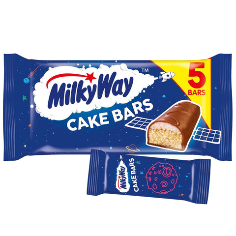 Milky Way Cake Bars - 5 Pack - British Snacks