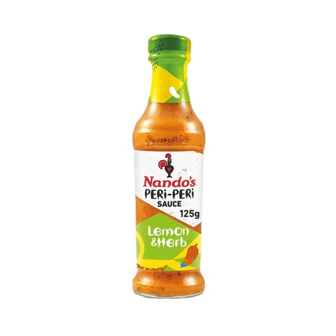 Nando's Peri-Peri Sauce Lemon and Herb Extra Mild - 125g - British Snacks