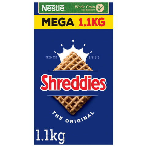 Nestle Shreddies Original - 1.1KG MEGA BOX - Cereals for Expats