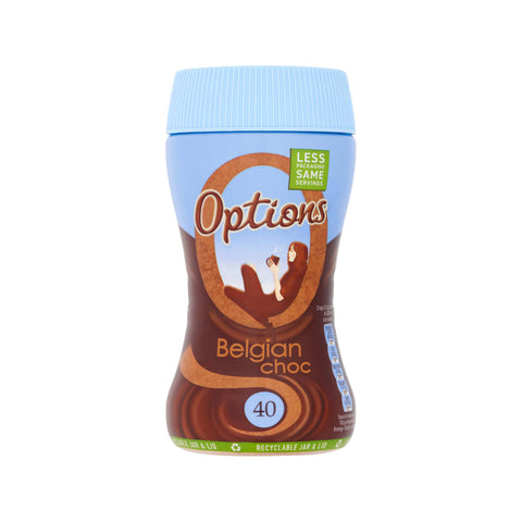 Options Belgian Chocolate Jar - 220g - British Snacks