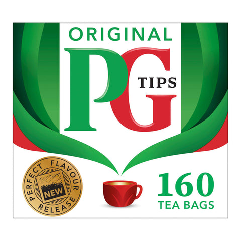 PG tips Original Biodegradable Black Tea Bags x160