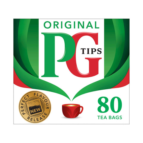 PG tips Original Biodegradable Black Tea Bags x80