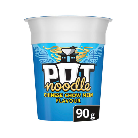 Pot Noodle Chinese Chow Mein - 90g - British Snacks