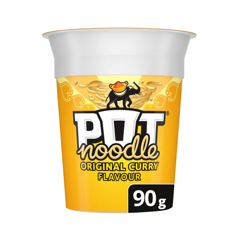 Pot Noodle Original Curry - 90g - British Noodle Snack