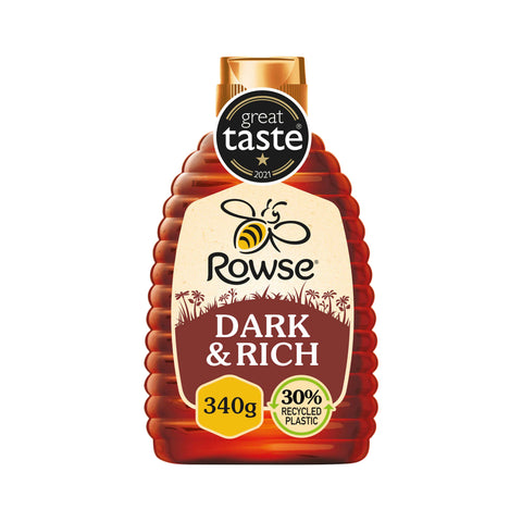 Rowse Dark & Rich Honey - 340g - British Snacks