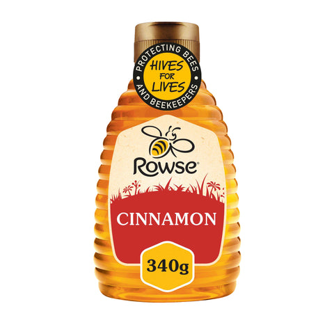 Rowse Honey with a Hint of Cinnamon - 340g - British Snacks