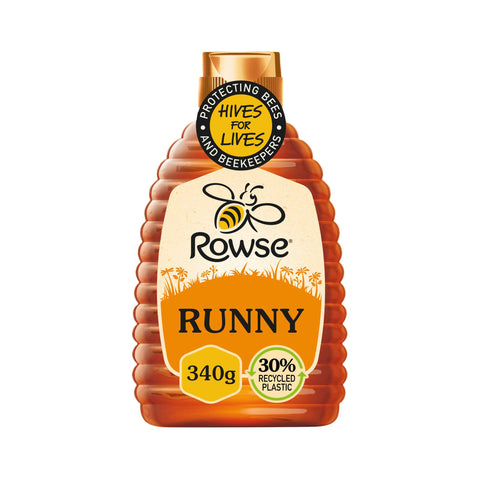 Rowse Natural Blossom Honey Squeezy - 340g - British Snacks