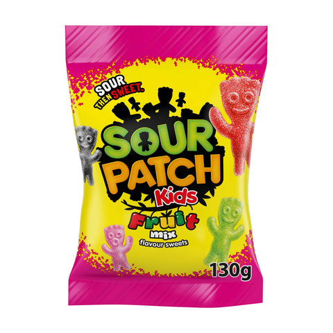 Sour Patch Kids Fruit Mix Sweets Bag - 130g - British Snacks