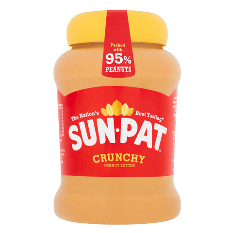 Sun-Pat Crunchy Peanut Butter - 570g - British Snacks