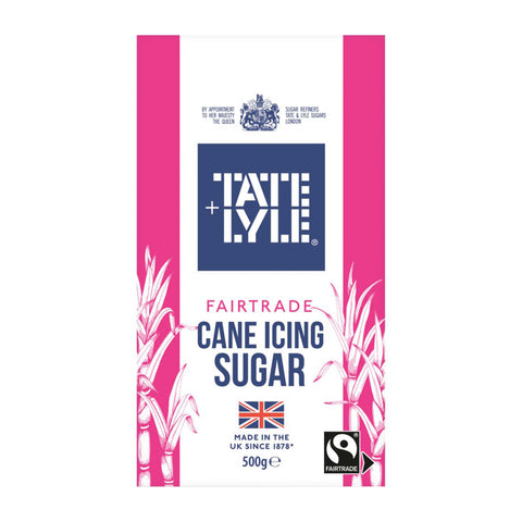 Tate & Lyle Fairtrade Cane Icing Sugar 500g