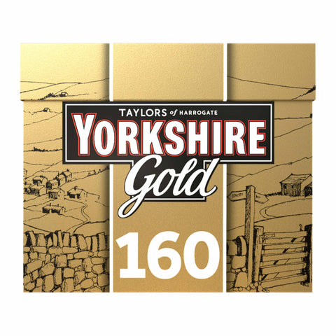 Yorkshire Gold 160 Tea Bags - British Snacks