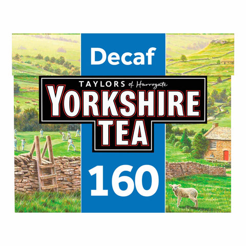 Yorkshire Tea Decaf 160 Tea Bags - British Classic Tea