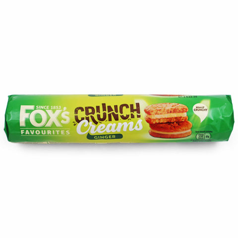 Fox's Biscuits Favourites Crunch Creams Ginger - 200g - British Snacks