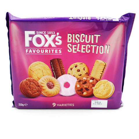 Fox's Favourites Biscuit Selection - 350g - British Snacks