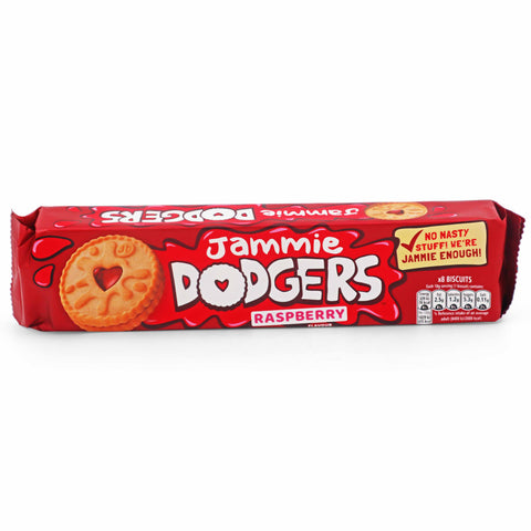 Jammie Dodgers Raspberry Biscuits 140g - British Snacks