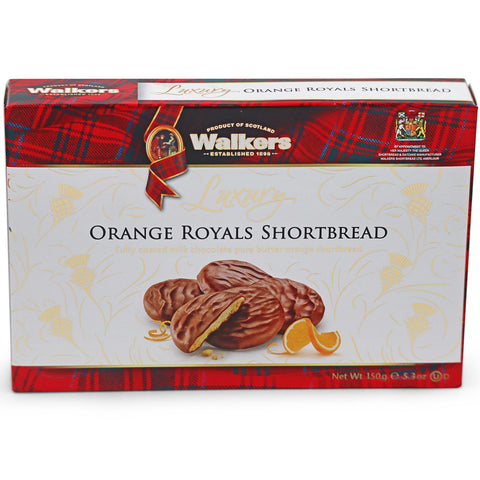 Luxury Walkers Orange Chocolate Shortbread