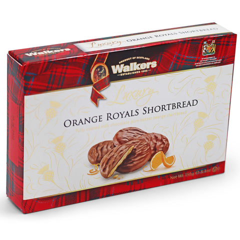 Luxury Walkers Orange Chocolate Shortbread