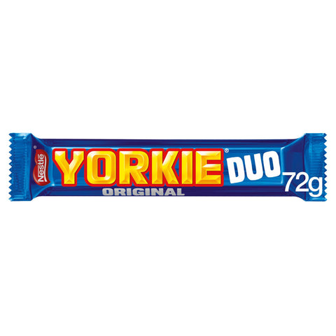 Yorkie Duo Chocolate Bar - 72g - British Snacks Shop