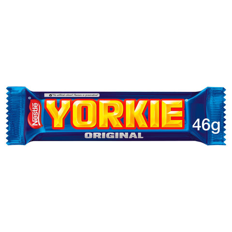 Yorkie Original Milk Chocolate Bar - 46g - British Snacks